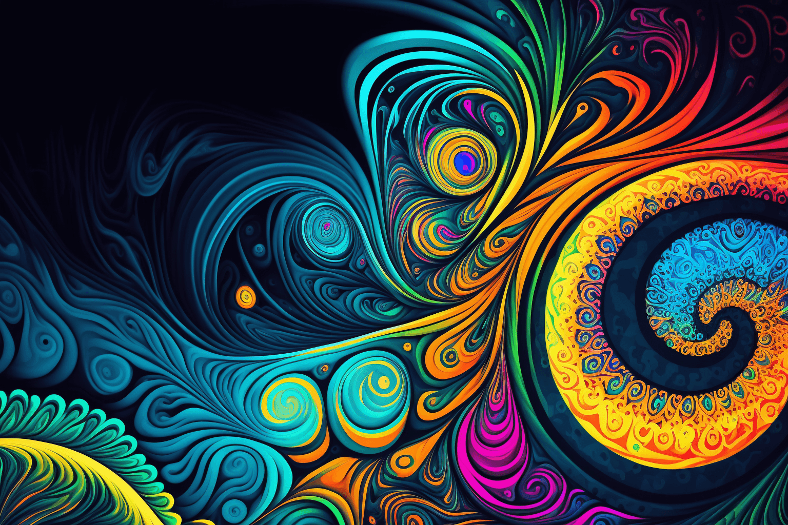 Psychedelic background